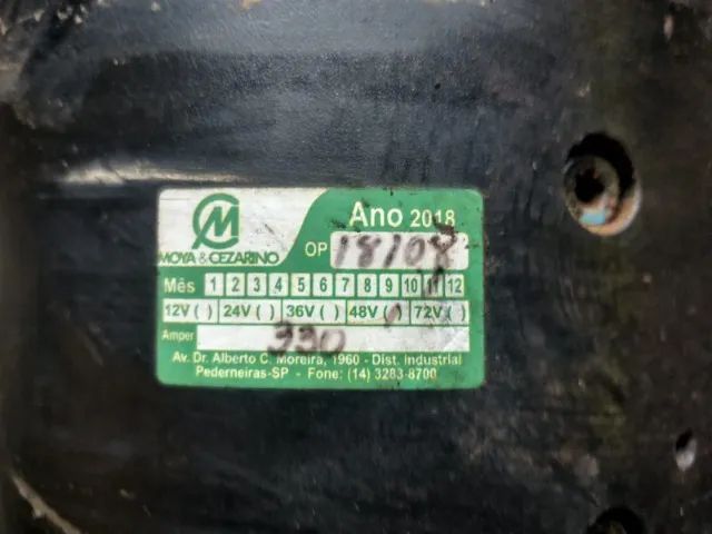 Motor Elétrico 48V 16KW - Foto 3