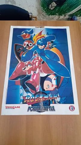 Poster original Rockman anos 90