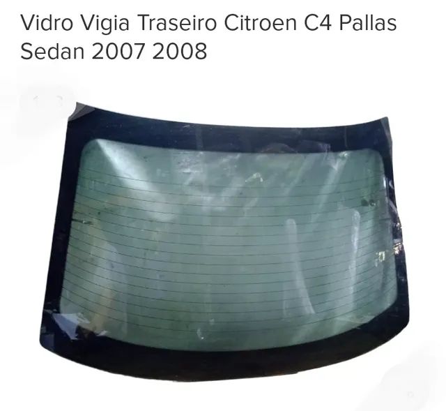 Vidro Traseiro térmico Vigia Citroen C4 Pallas Original