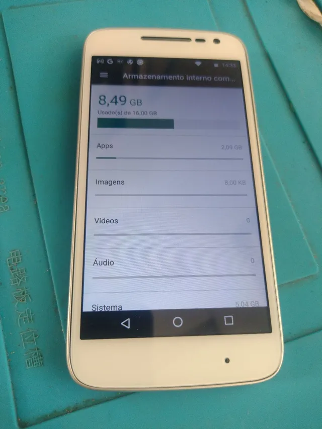 Vendido MOTO G4 play - Moura Móveis Novos e Usados