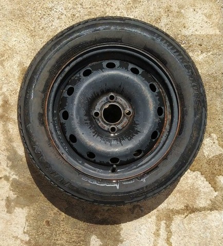 Estepe Renault Logan 185/65 R15 4 furos