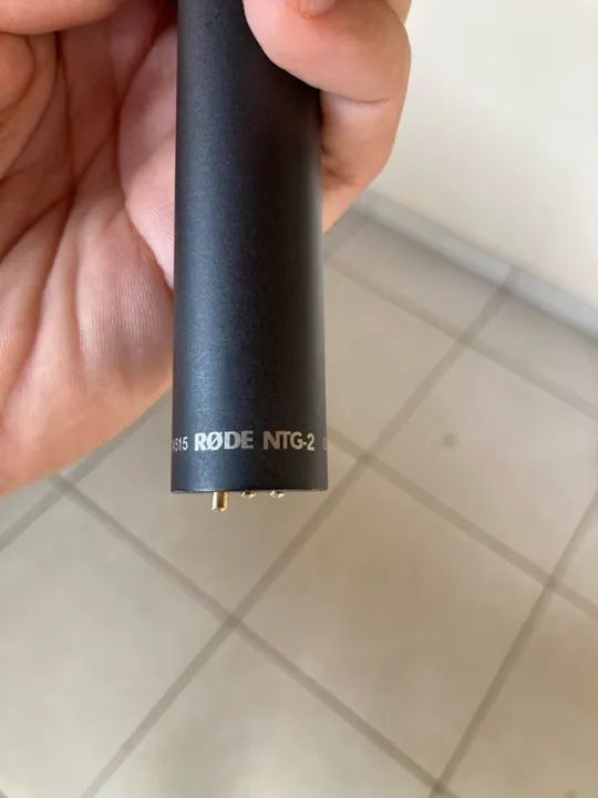 Microfone Shotgun Rode NTG2