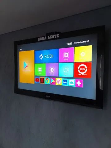 Tv LCD CCE 42 STILE + CAIXINHA MXQ 4 K
