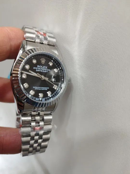 Relógio feminino pulseira de aço  - Foto 4