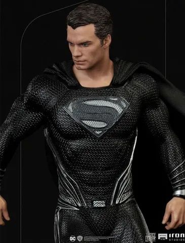 Estátua Superman Black Suit - Justice League - Art Scale 1/10 - Iron Studios - Foto 3