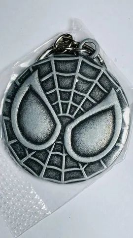 Chaveiro Panini Homem-Aranha - diâmetro 4 cm - Panini Marvel 2011