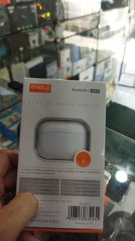 fone sem fio Gold 