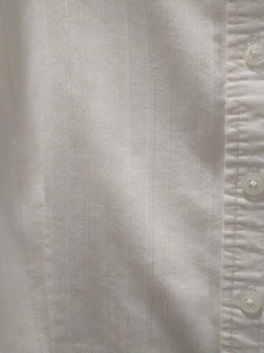 Camisa branca / creme - Foto 3