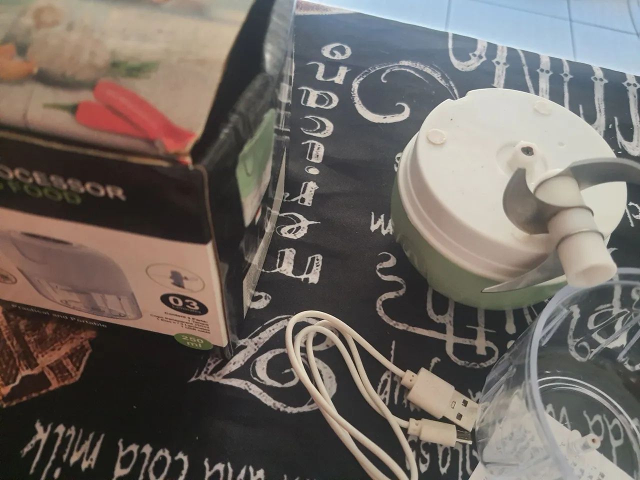 Mini processador of USB food - Foto 4