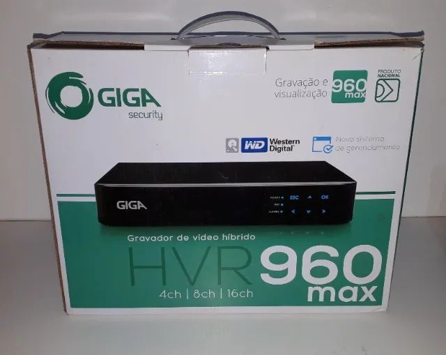 Dvr Hvr GIGA 960max DE 8 Canais Híbridos+HD 320gb - Foto 5