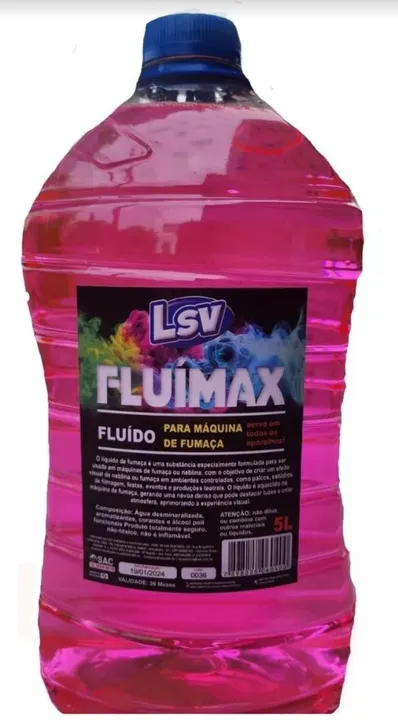Glicerina para máquinas de fumaça