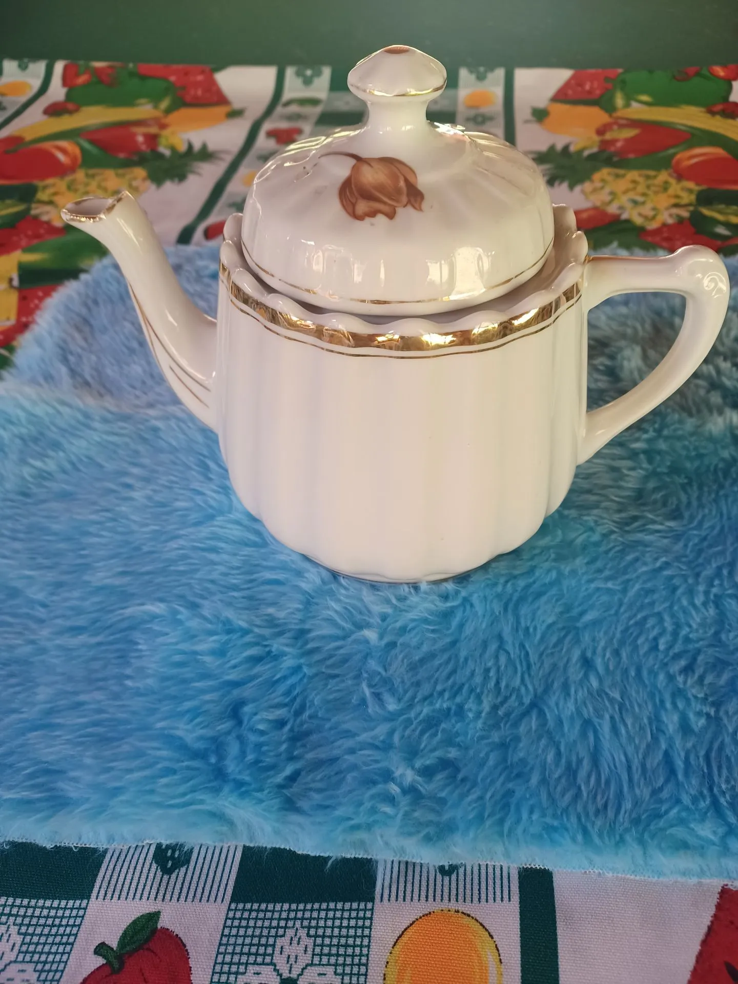 Bule de chá porcelana são pedro