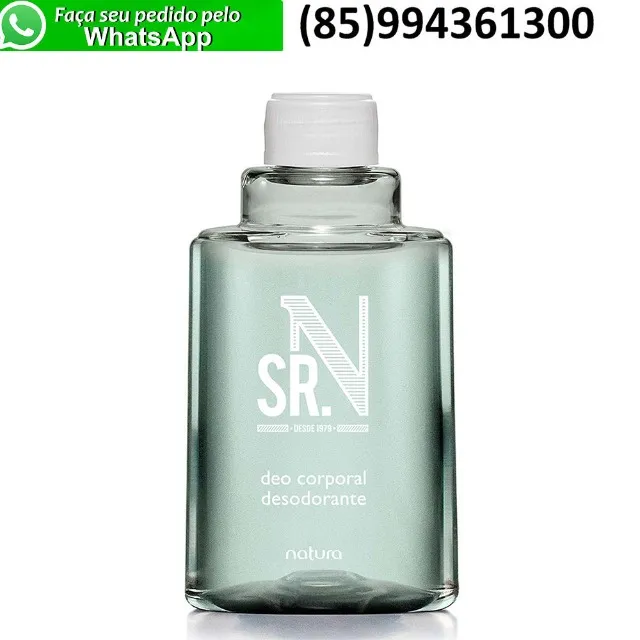 Refil Perfume Deo Corporal Sr N Masculino Natura 100ml