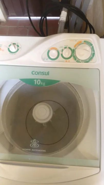 MAQUINA DE LAVAR ROUPA CONSUL 10 KG - LAVADORA - SEMINOVA