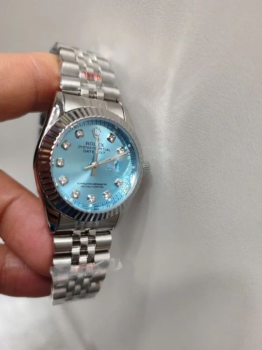 Relógio feminino pulseira de aço  - Foto 3