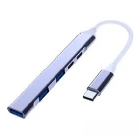 Hub USB C 5 portas 2.0 e 3.0 com Tipo C  - Foto 2