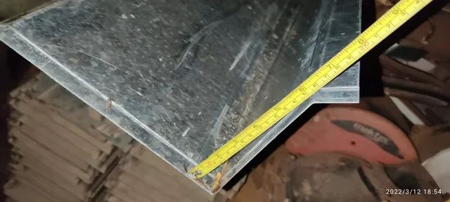 Rufos Gravia, Chapa Galvanizada Grossa, Capa 300X27 Corte 39cm, Externo 300X14 Corte 20cm. - Foto 4