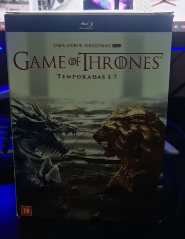 Box  Blu-ray Game of Thrones temporadas 1° a 7° completas 