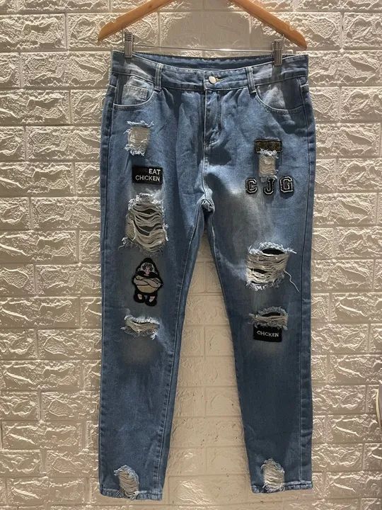 Calça jeans tamanho L - Foto 2