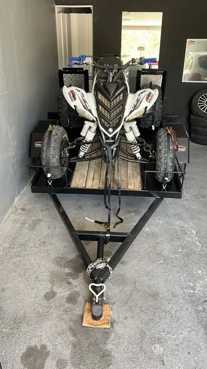 QUADRICICLO YAMAHA 700R 2009 COM CARROÇA - Foto 7