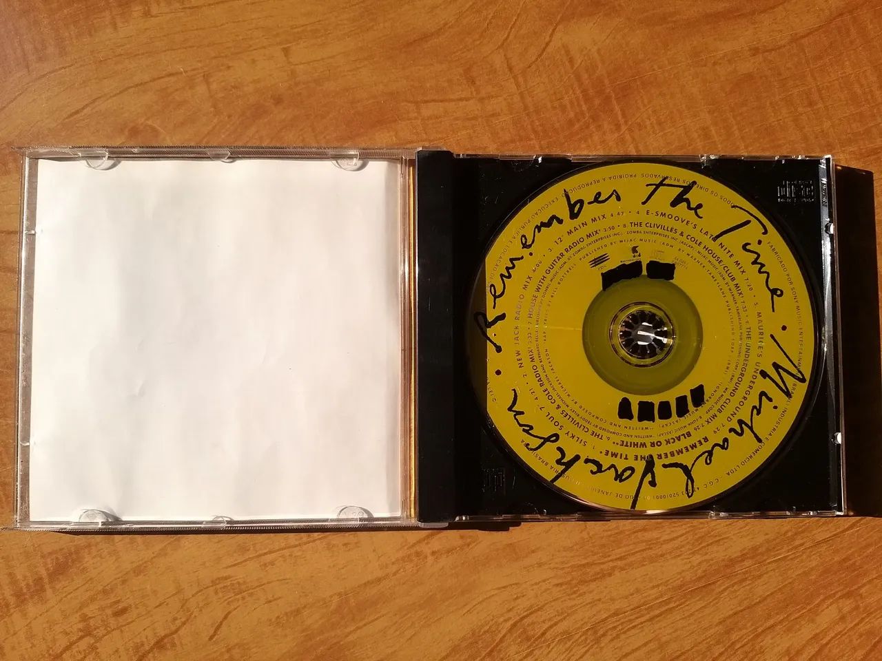 CD raro single Michael Jackson - Remember The Time + Black or White - Foto 3