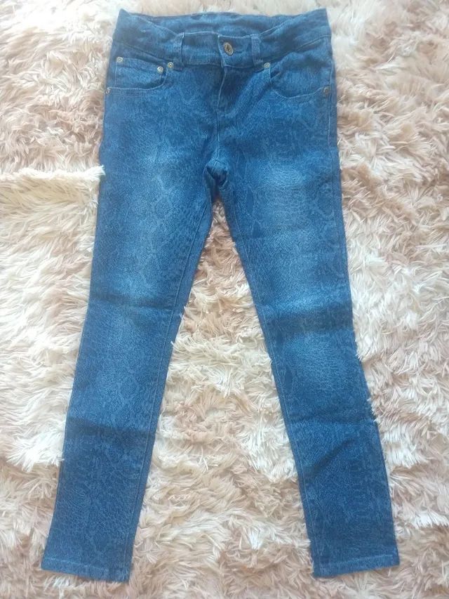 Calça Jeans Infantil Menina 8 anos Marisol - Foto 2