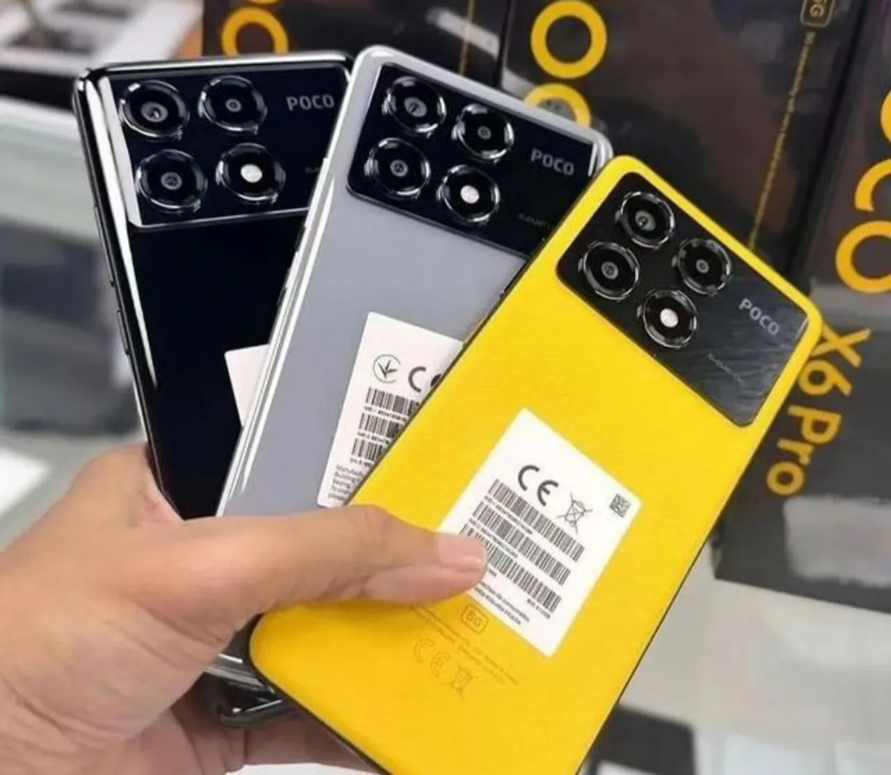 Poco x6 pro 256gb novo lacrado 1 ano garantia