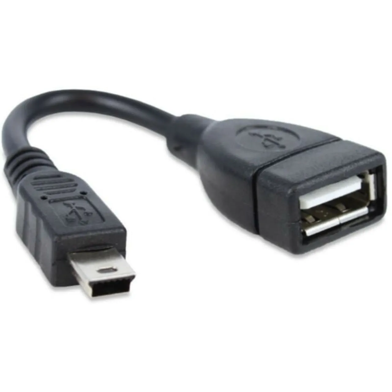 Cabo Mini USB V3 para USB Fêmea