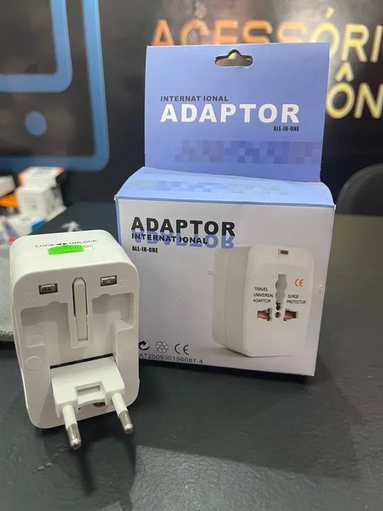 ADAPTADOR INTERNACIONAL DE TOMADA ALL IN ONE
