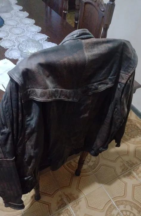 Casaco de frio marrom - Foto 2