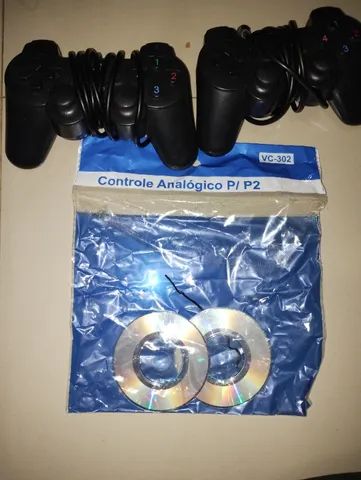 Vendo 2 controles analógico modelo VC 302 de PS 2 - Foto 3