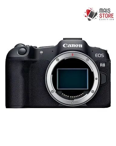 Câmera Canon EOS R8 Corpo 24.2MP 3.0 Novo/Lacrado