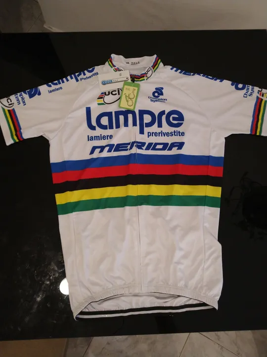 Camiseta de Ciclismo Lampre Merida - Tamanho XXL
