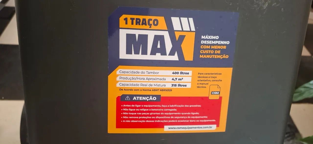 Aluguel de betoneira 400l - Foto 4