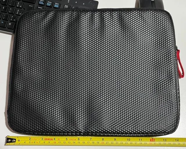 Capa case/maleta em Neoprene preta para notebook Dell/Sansung/Acer - Foto 4