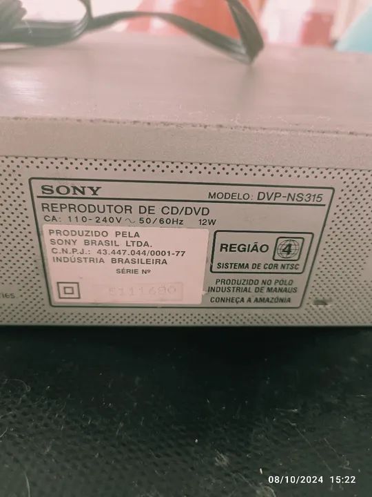 DVD Player Sony com Dolby Digital - Foto 3