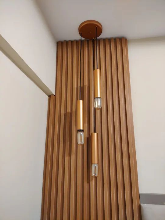 Luminária pendente 3 lampadas - Foto 2