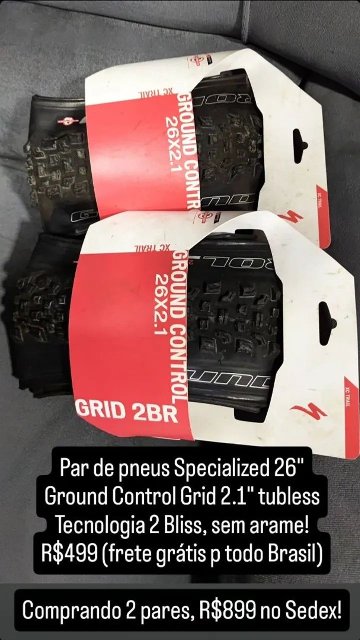 Par de pneus Specialized 26