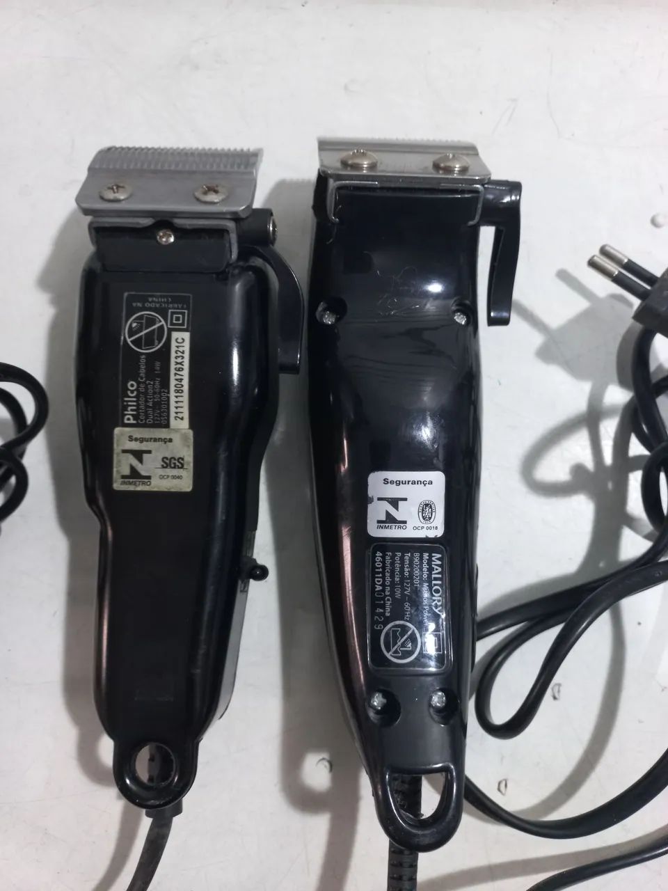  2 Máquinas de Cortar Cabelo - Philco  Dual e Mallory  - Foto 2