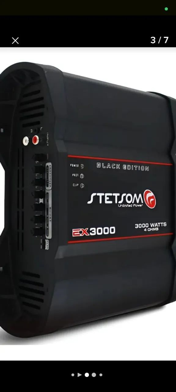 Módulo stesom ex 3000 Black homs Aparelhos de Som