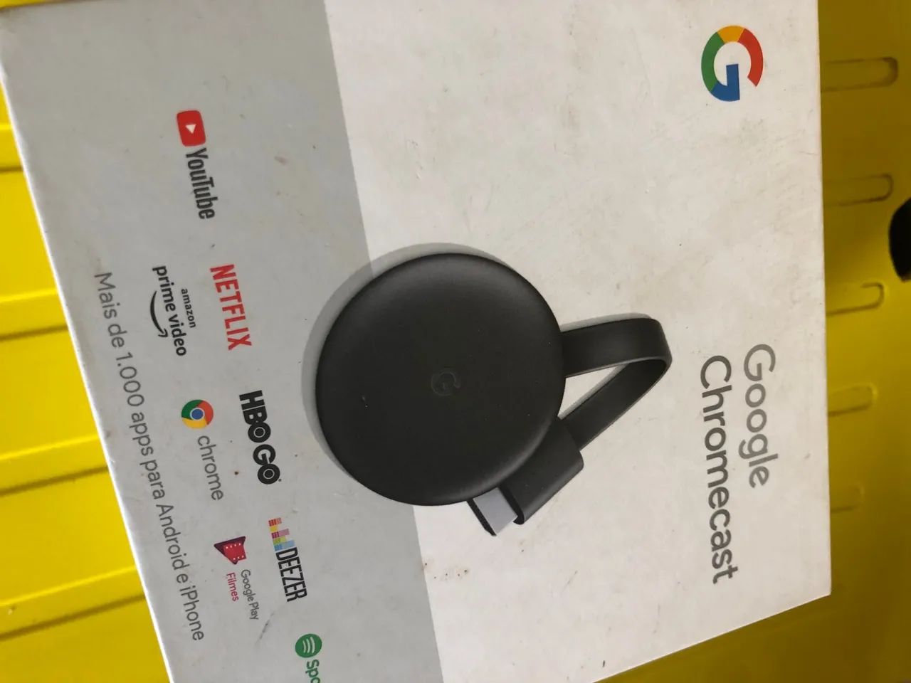 Chromecast - R$90 Pra vender logo