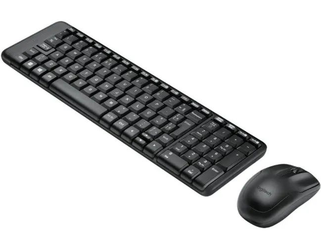 Kit Teclado e Mouse Sem Fio Compacto Logitech Wireless Novo Lacrado