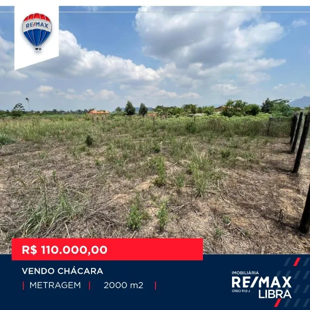 IMOBILIÁRIA RE/MAX LIBRA VENDE CHÁCARA