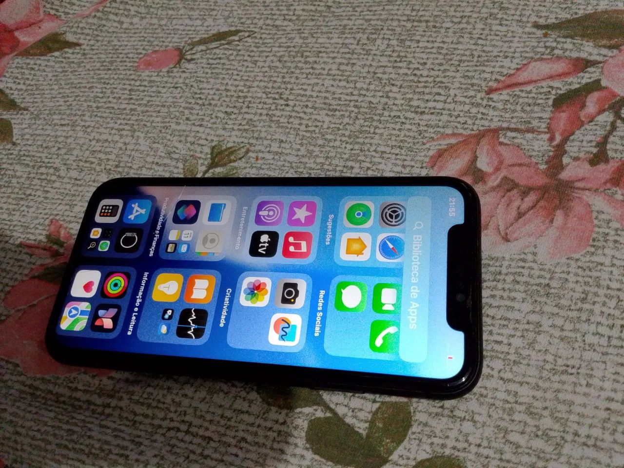 iPhone 11 Black iCloud em meu nome deixo em branco 