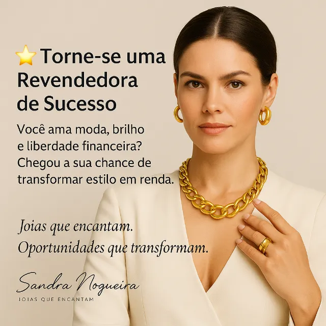 Seja uma Revendedora de Semijoias!