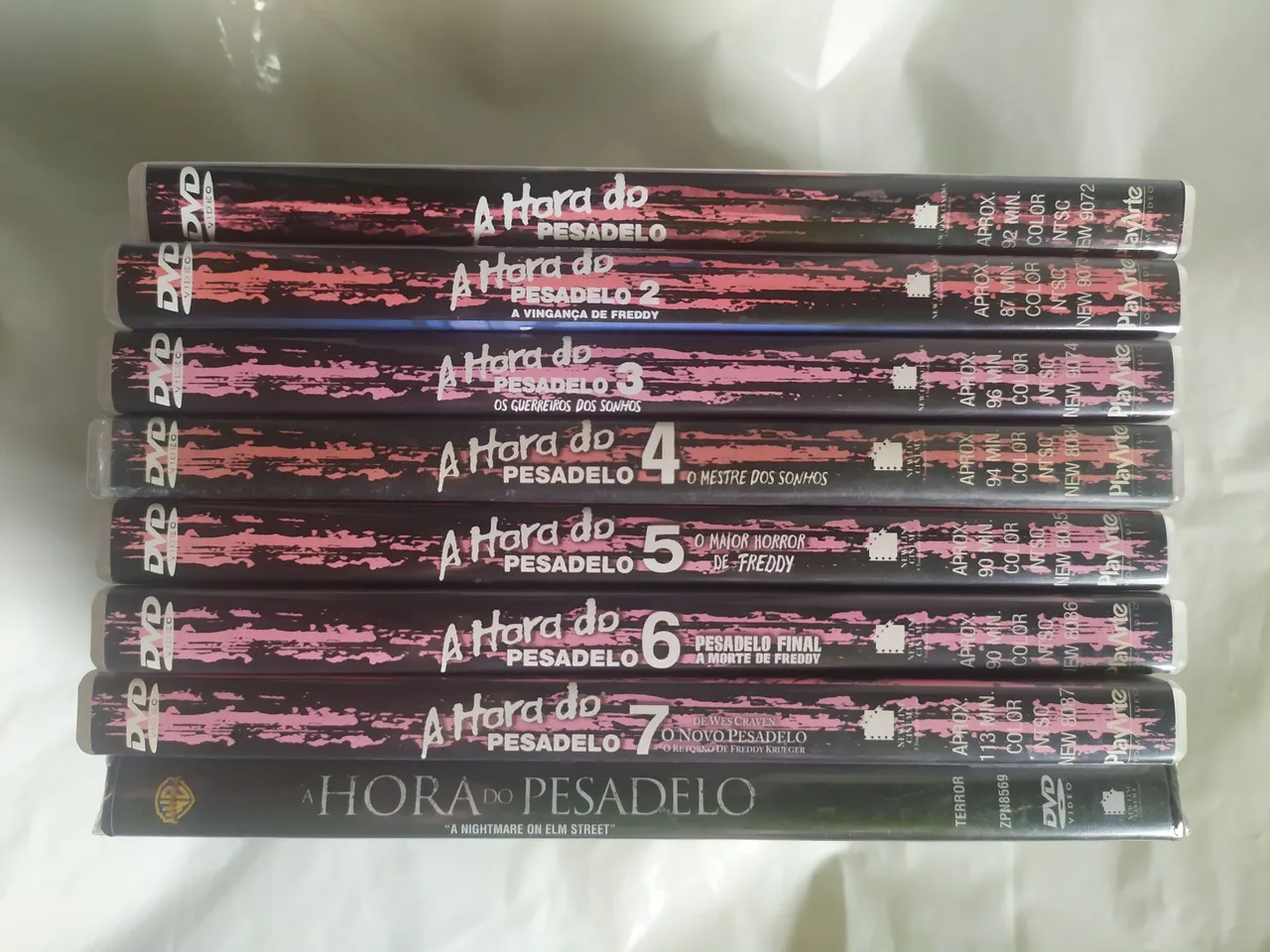 Dvd kit 8 filmes A Hora do Pesadelo - 8 discos