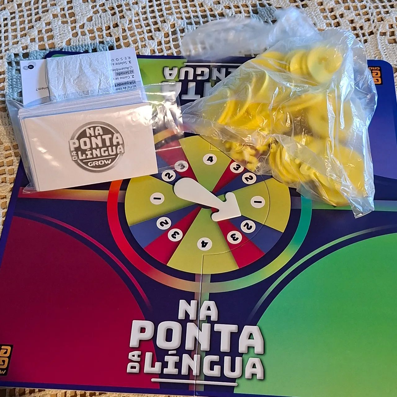 Jogo de Tabuleiro Na Ponta da Língua lindíssimo, ótimo estado - Foto 2