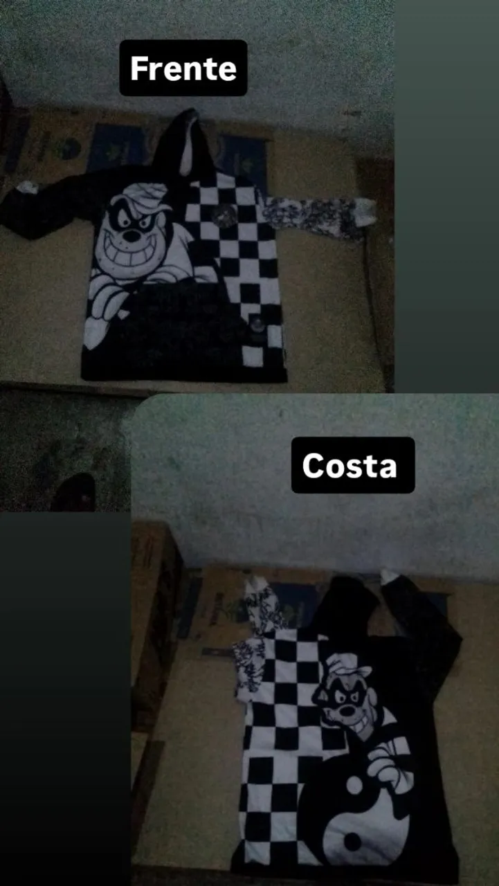 Casaco Moletom Unissex Personagem