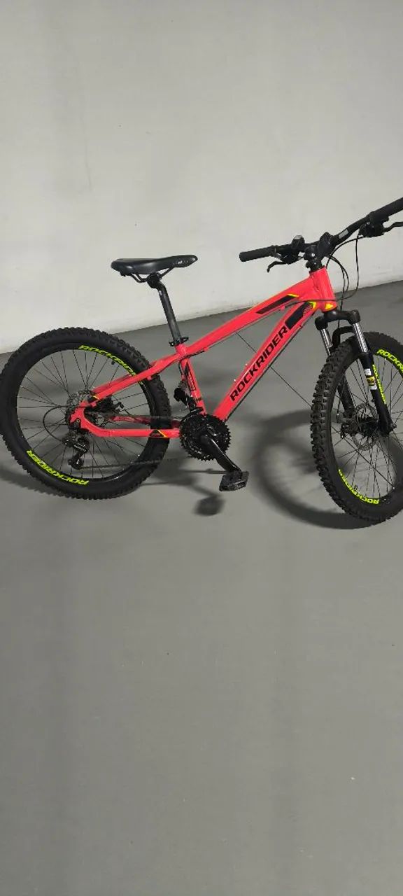 Bicicleta Rockrider bicicleta infantil aro 24 mtb st 500 rockrider - Foto 5
