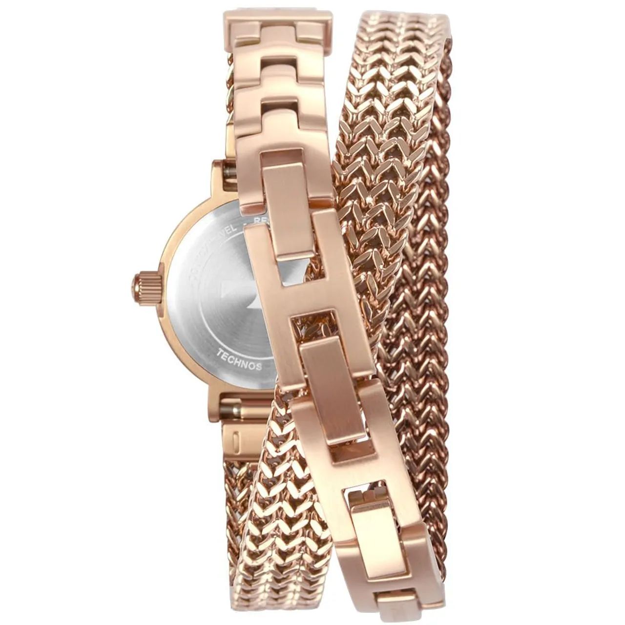 Relógio Technos Feminino Mini Rosé 5Y20IR/4J - Foto 3